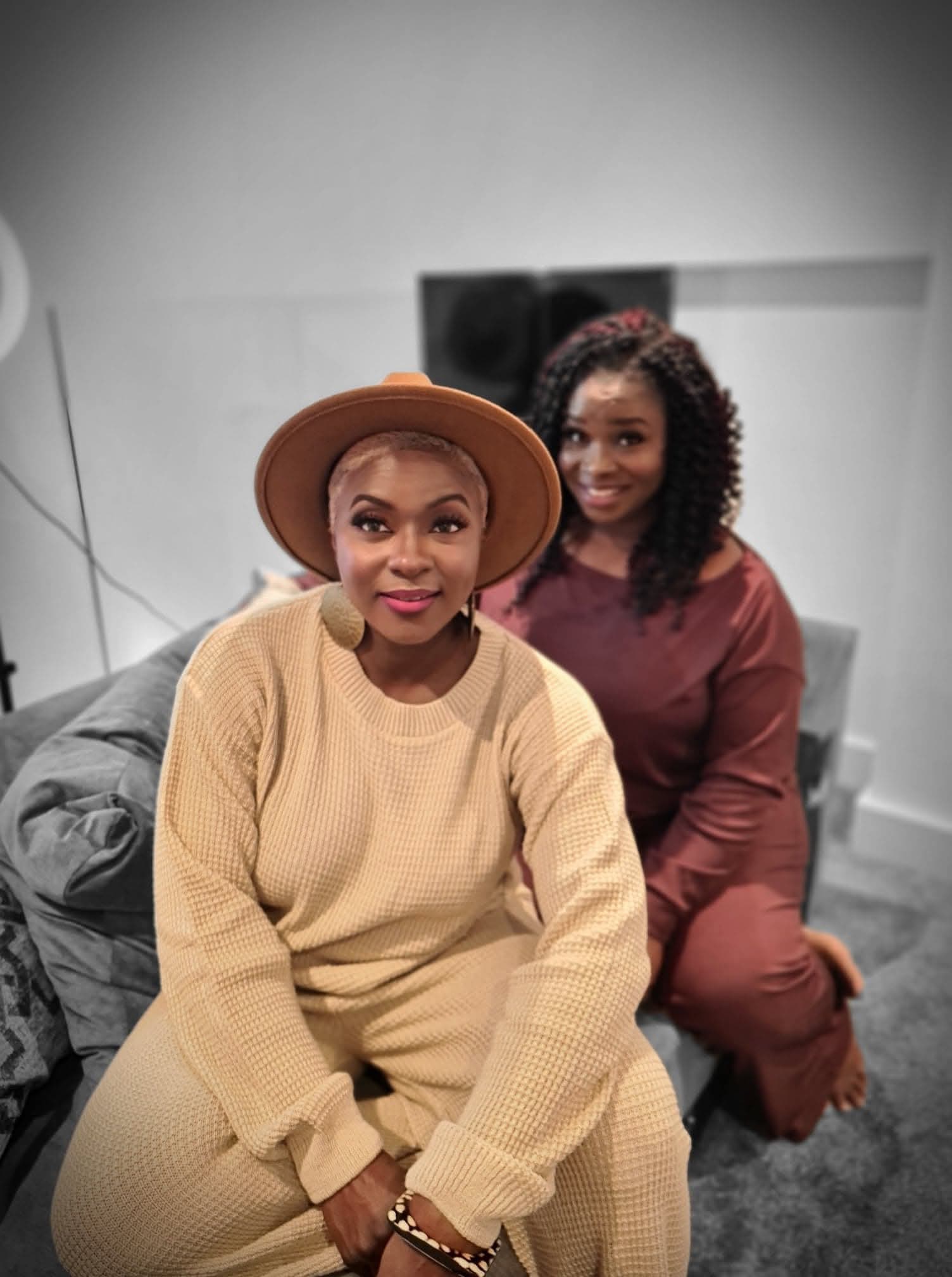 Person in thoughtful reflection